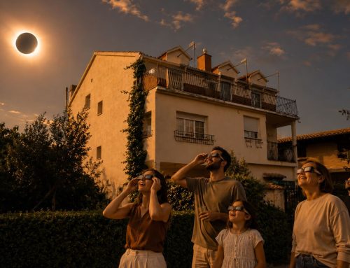 Eclipse solar en Teruel 2026: casa rural para verlo